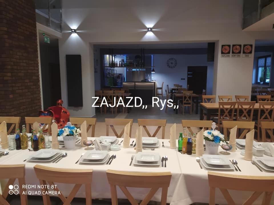 Zajazd ,,Rys" Dobra  Bagian luar foto